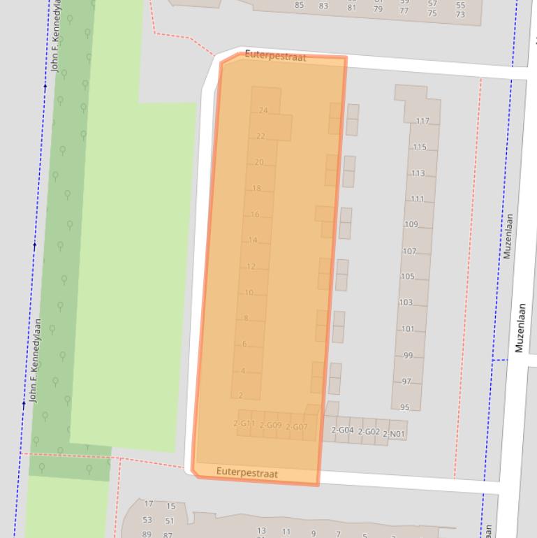 Kaart van postcodegebied 5631HR.