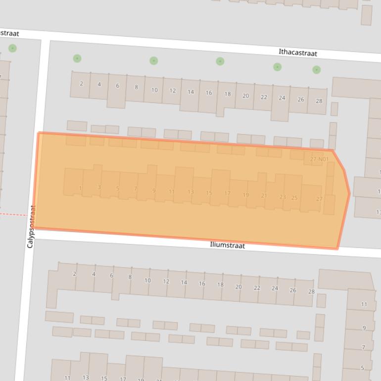 Kaart van postcodegebied 5631JH.