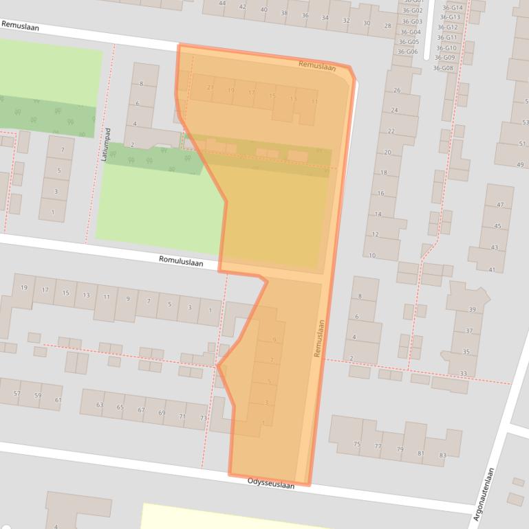 Kaart van postcodegebied 5631JN.