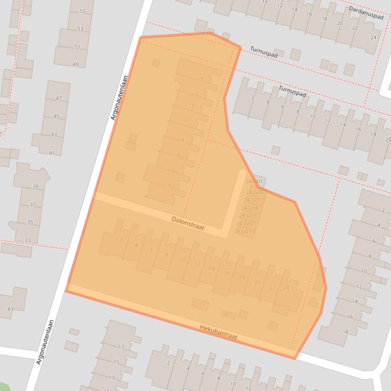 Kaart van postcodegebied 5631KH.