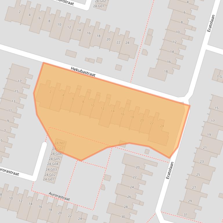 Kaart van postcodegebied 5631KJ.
