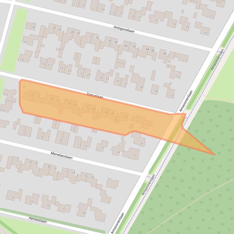 Kaart van postcodegebied 5631LG.