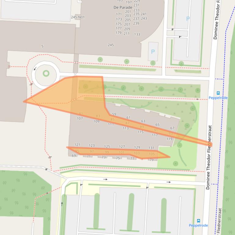 Kaart van postcodegebied 5631MB.