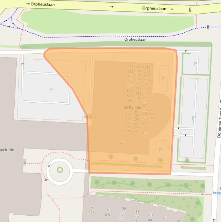 Kaart van postcodegebied 5631MD.