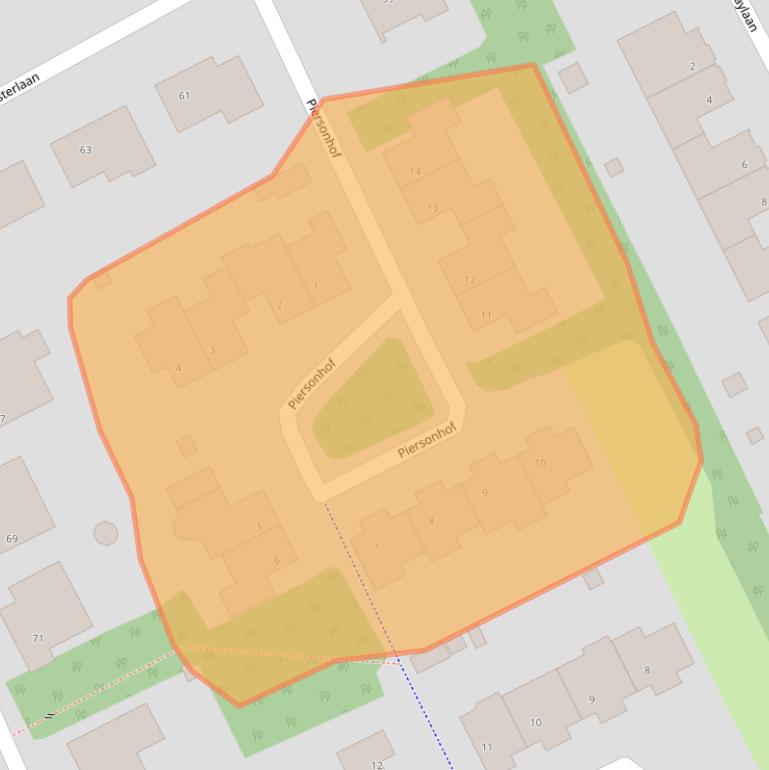 Kaart van postcodegebied 5631NN.