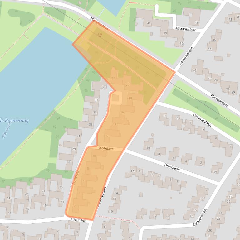 Kaart van postcodegebied 5632BG.