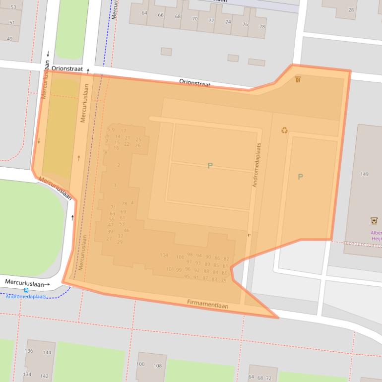 Kaart van postcodegebied 5632BN.