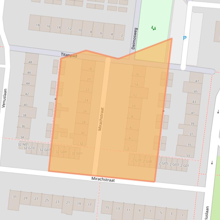 Kaart van postcodegebied 5632CE.