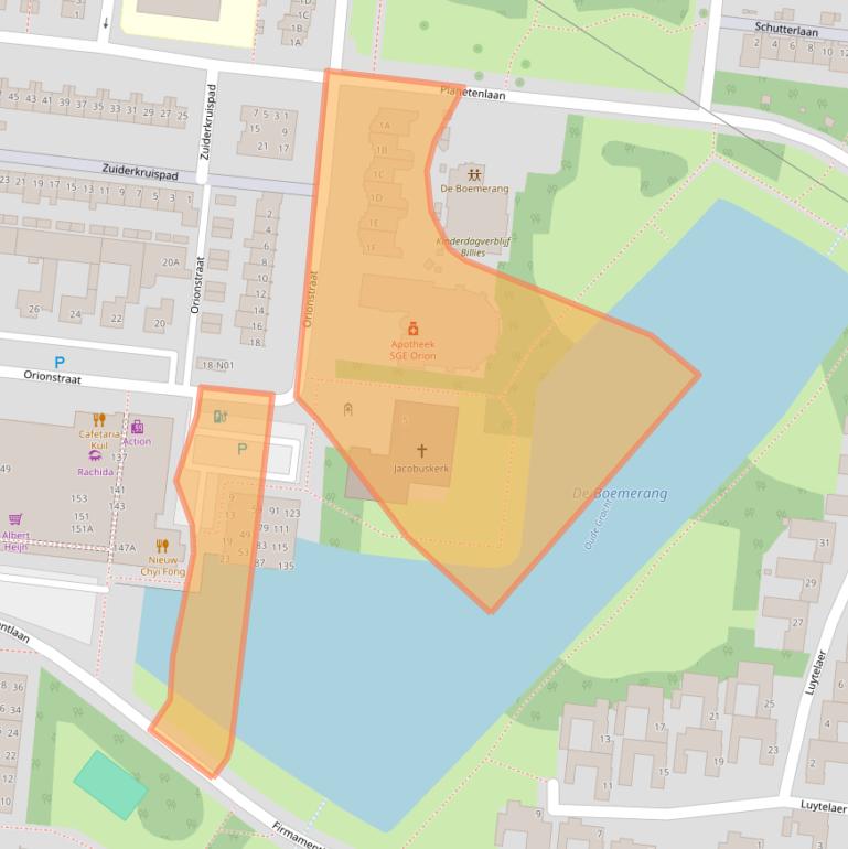 Kaart van postcodegebied 5632DA.