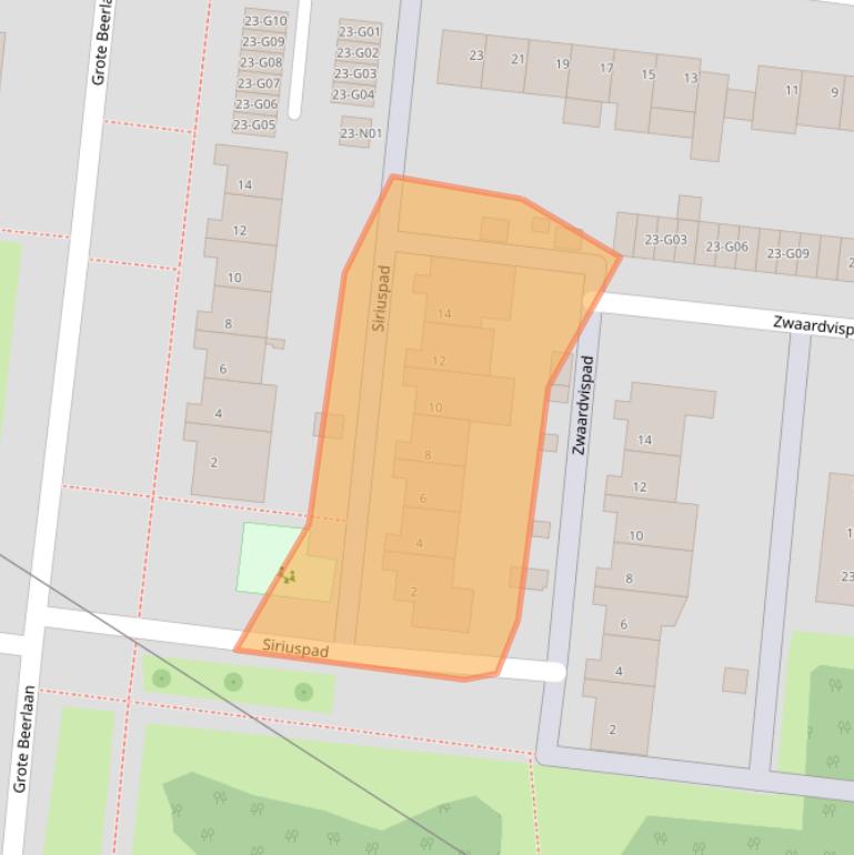 Kaart van postcodegebied 5632DL.