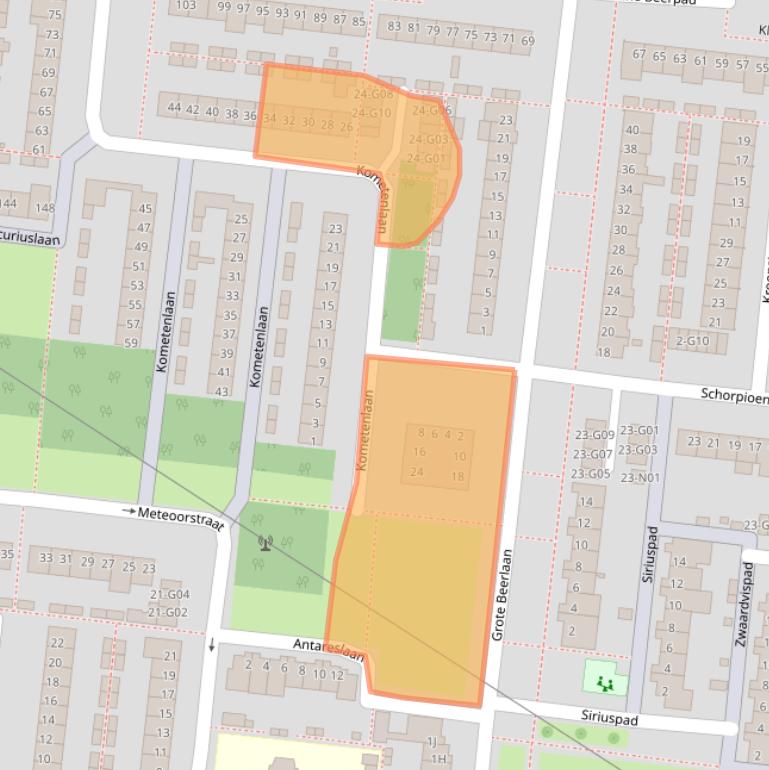 Kaart van postcodegebied 5632DT.