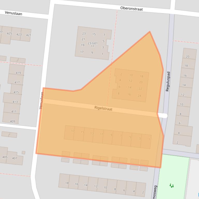 Kaart van postcodegebied 5632GE.