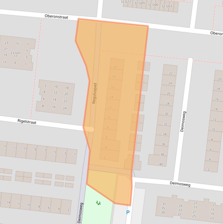 Kaart van postcodegebied 5632GG.