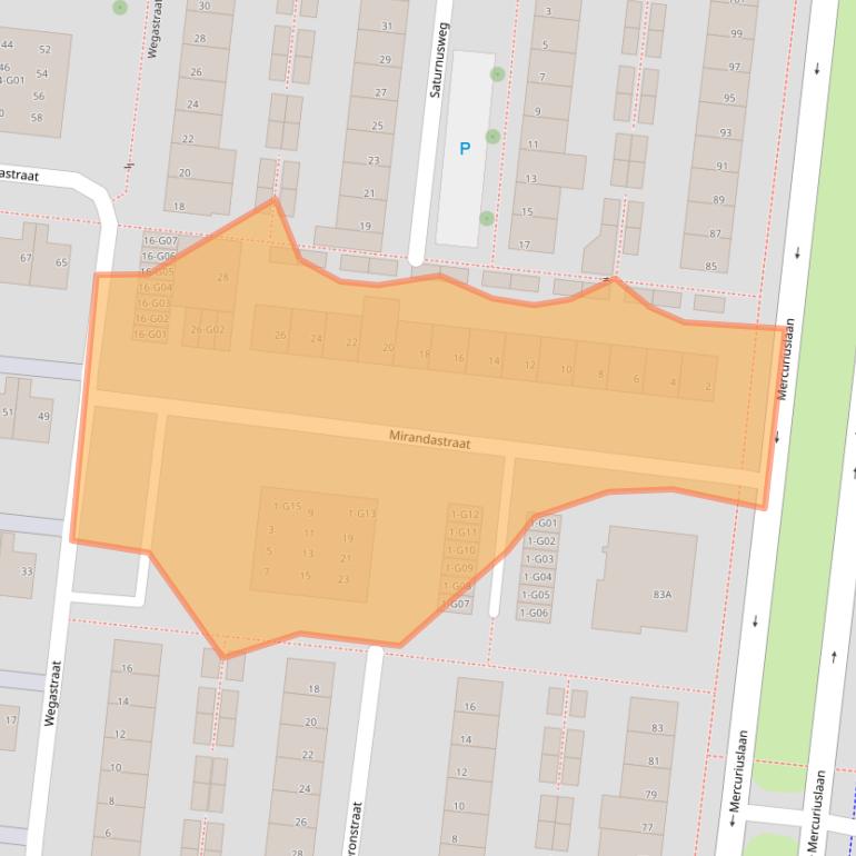 Kaart van postcodegebied 5632GM.