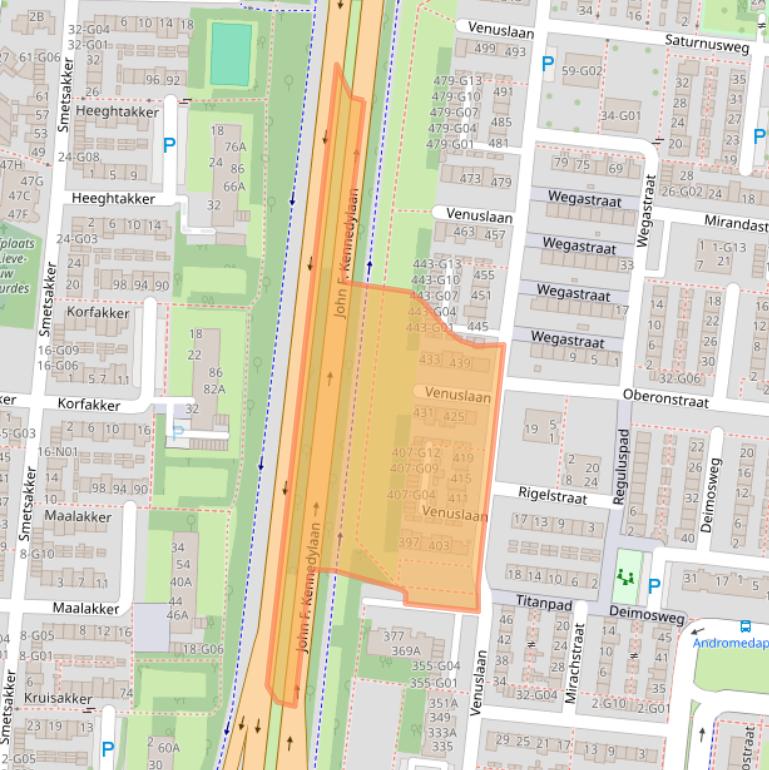 Kaart van postcodegebied 5632HM.