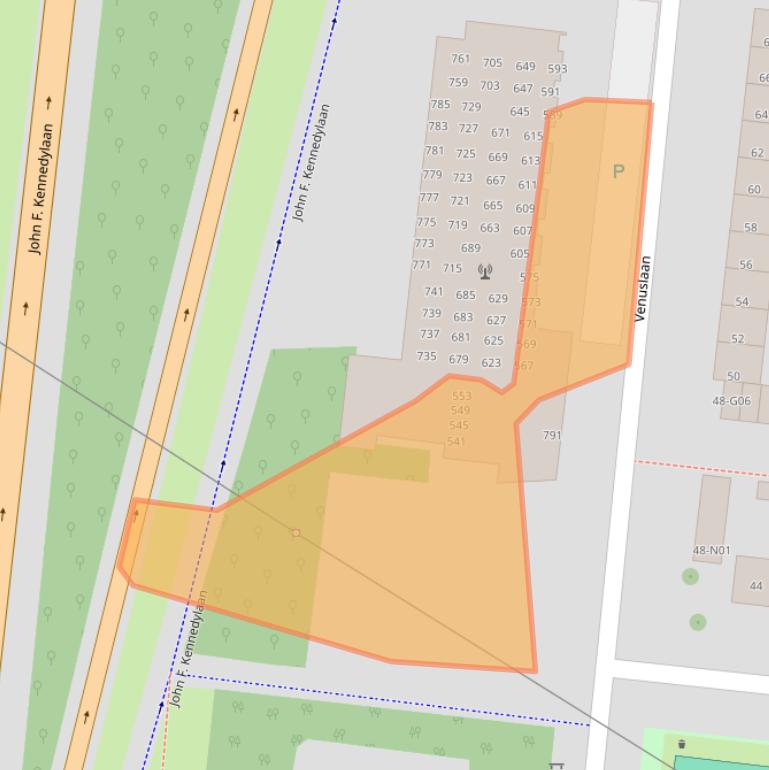 Kaart van postcodegebied 5632HR.