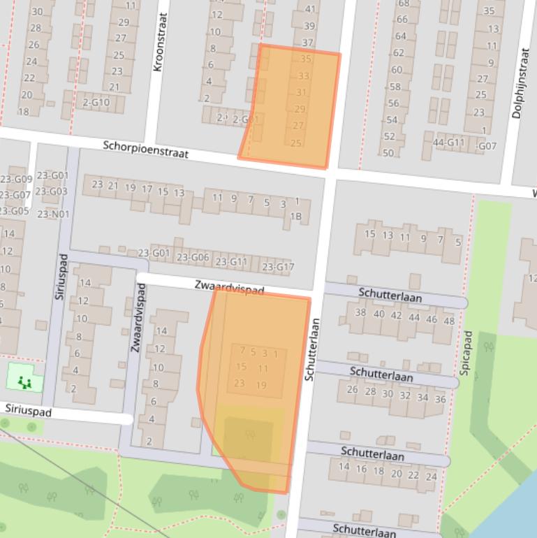 Kaart van postcodegebied 5632JR.