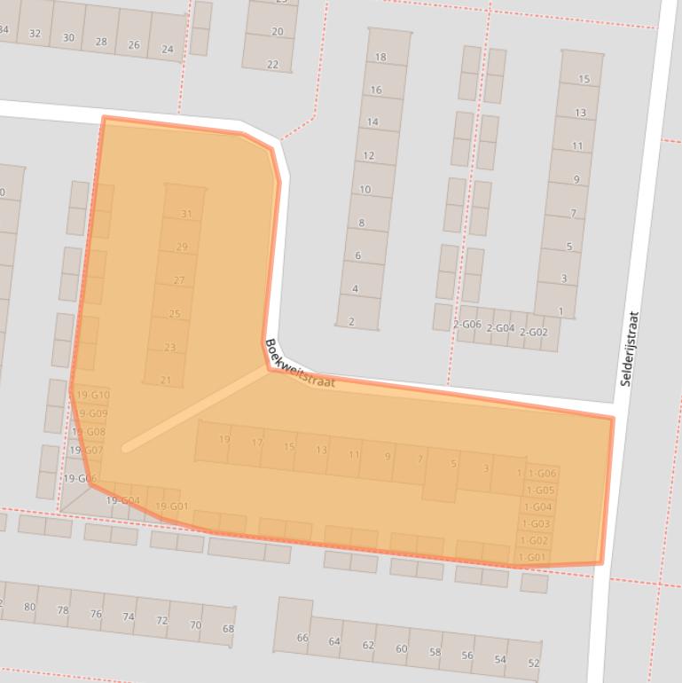 Kaart van postcodegebied 5632KH.
