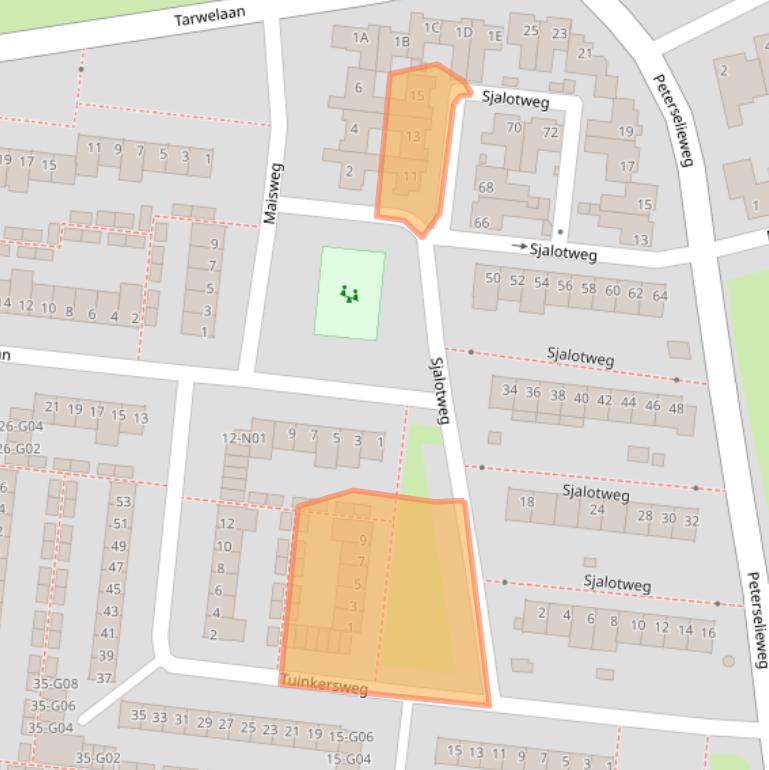 Kaart van postcodegebied 5632KT.