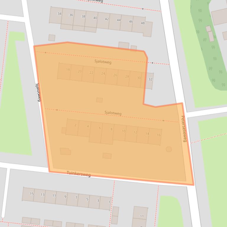 Kaart van postcodegebied 5632KV.