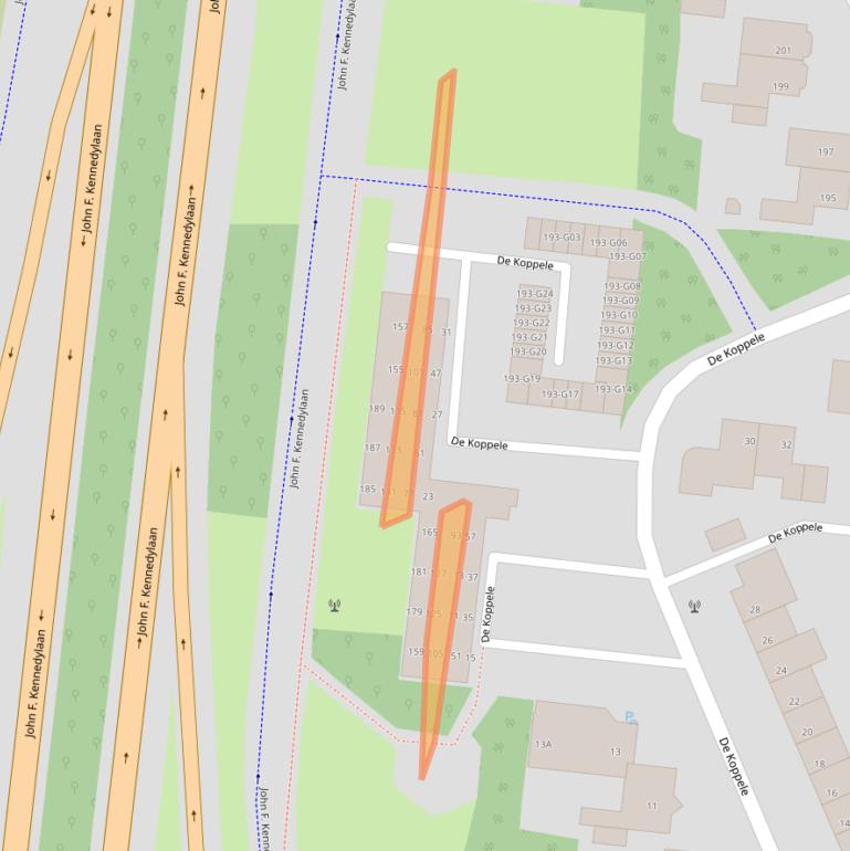 Kaart van postcodegebied 5632LG.