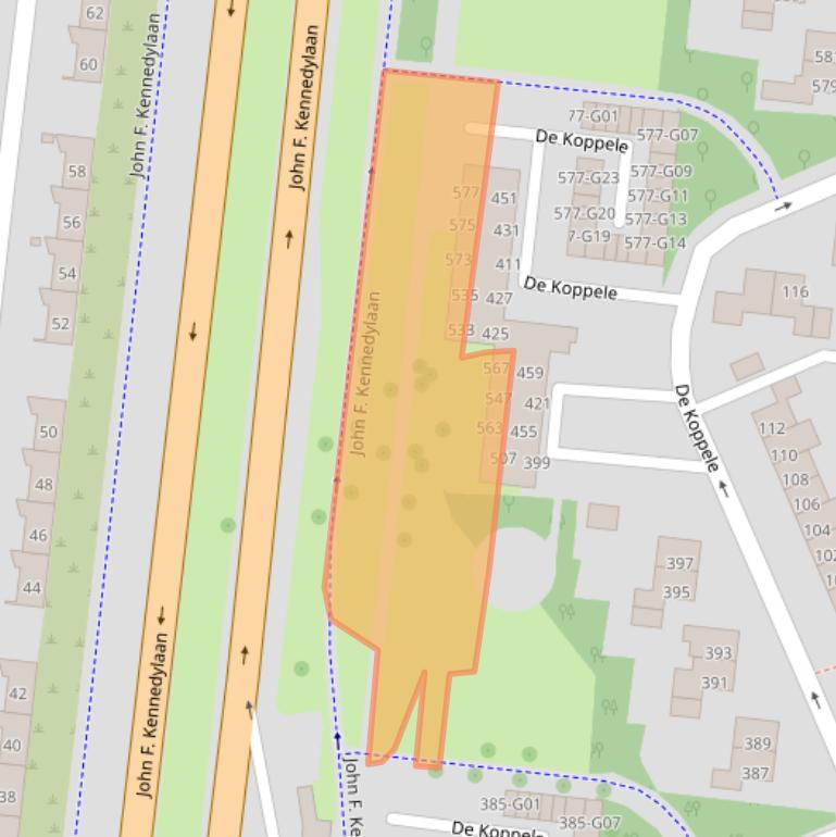 Kaart van postcodegebied 5632LR.