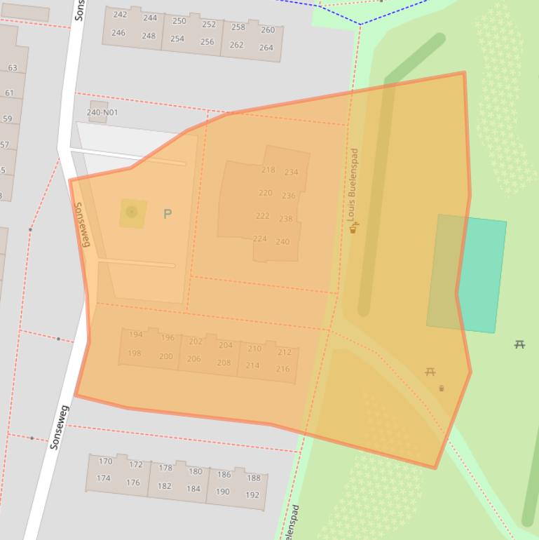 Kaart van postcodegebied 5632NH.