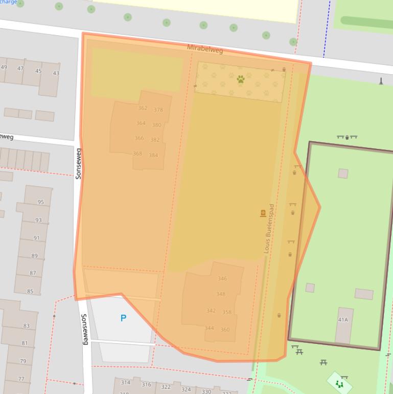 Kaart van postcodegebied 5632NL.