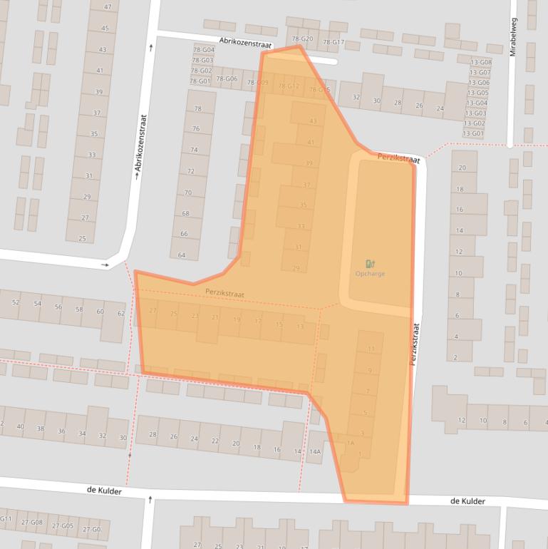 Kaart van postcodegebied 5632SV.