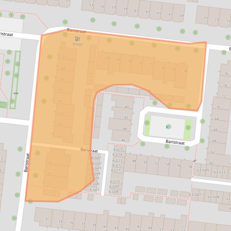 Kaart van postcodegebied 5632TK.