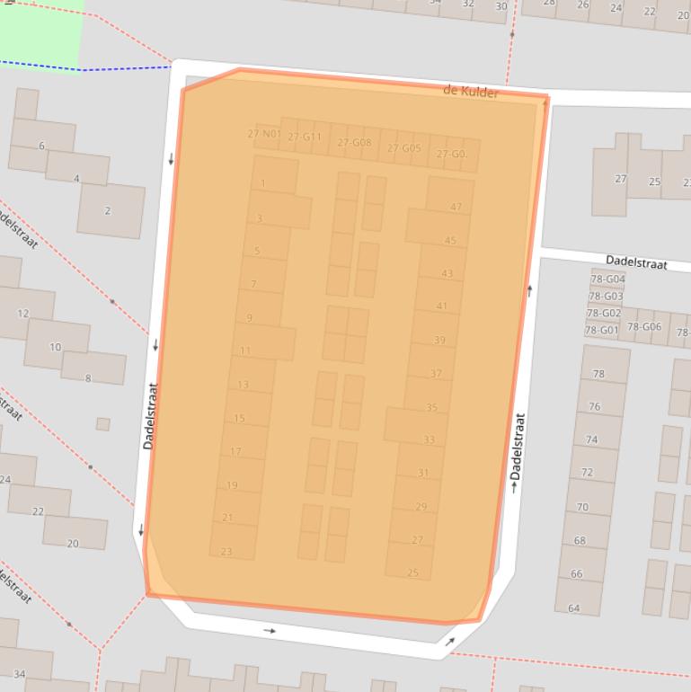 Kaart van postcodegebied 5632WN.