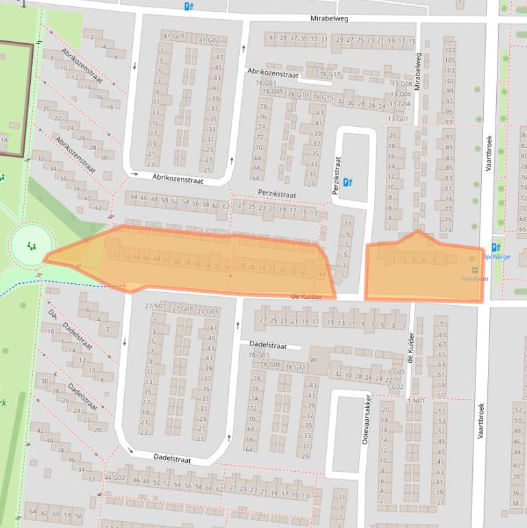 Kaart van postcodegebied 5632WT.