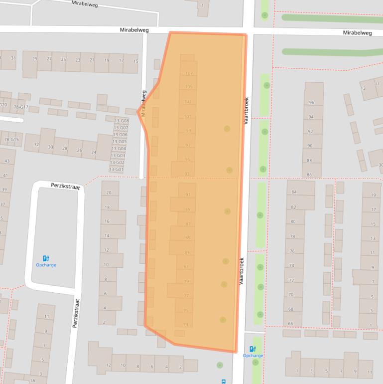 Kaart van postcodegebied 5632XC.