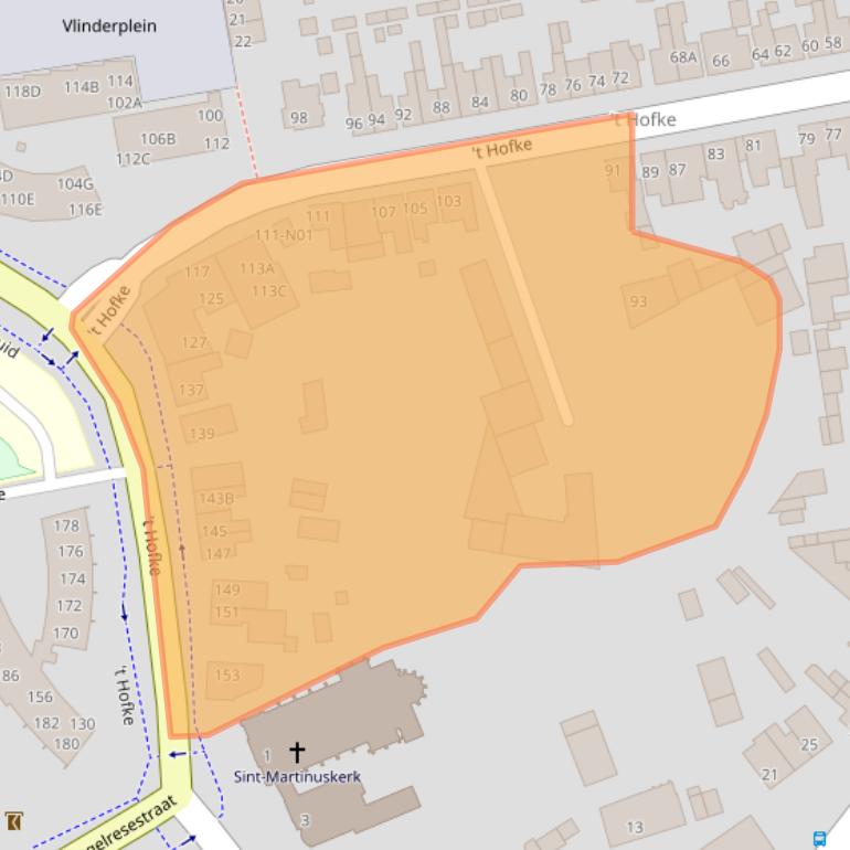 Kaart van postcodegebied 5641AK.