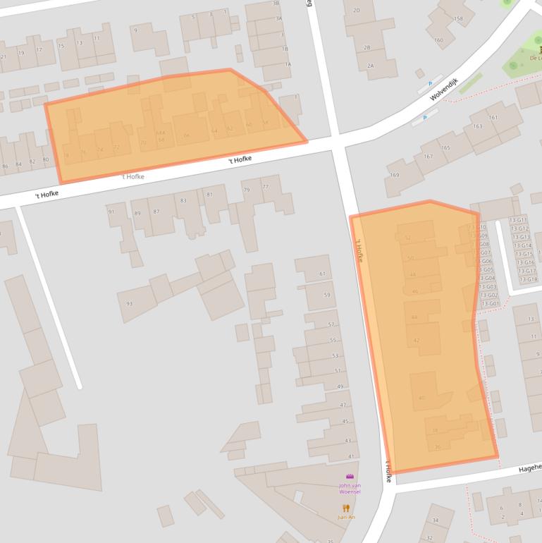 Kaart van postcodegebied 5641AM.