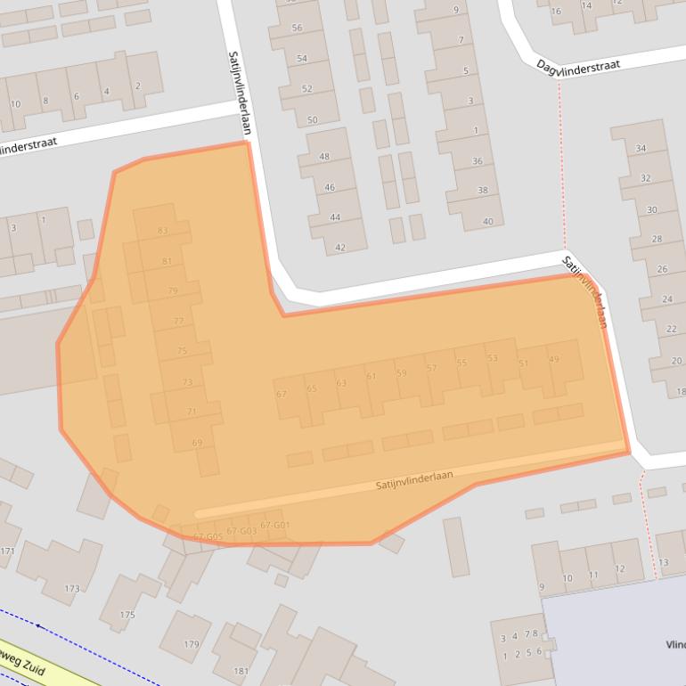 Kaart van postcodegebied 5641BB.