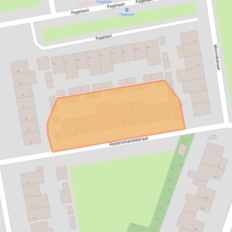 Kaart van postcodegebied 5641BM.