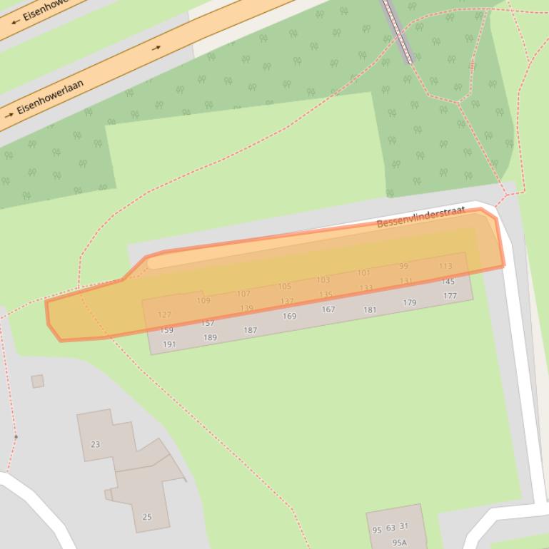 Kaart van postcodegebied 5641EC.