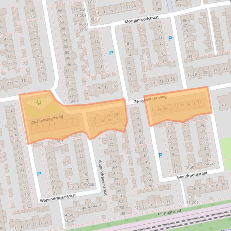 Kaart van postcodegebied 5641GX.