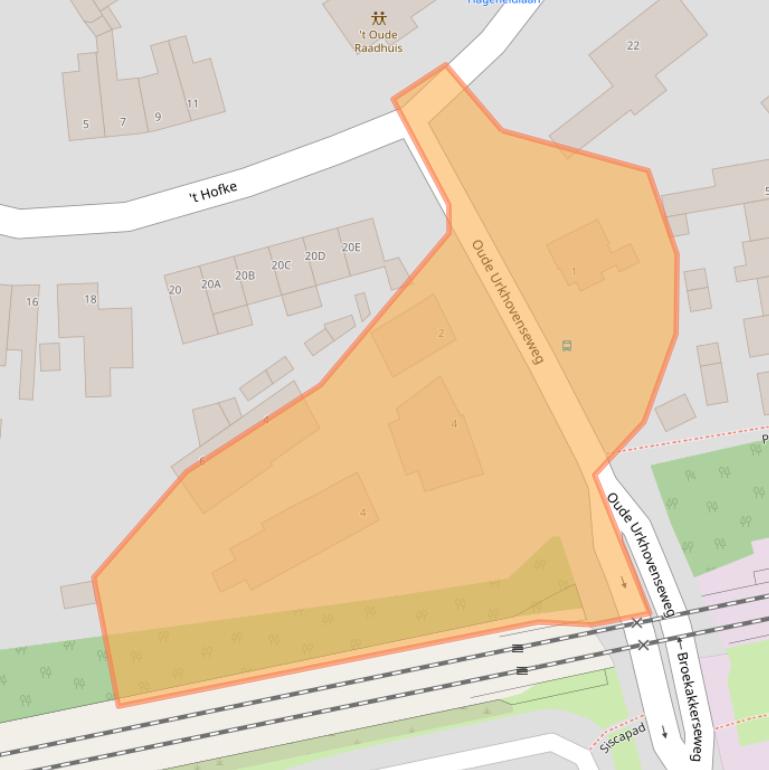 Kaart van postcodegebied 5641JB.