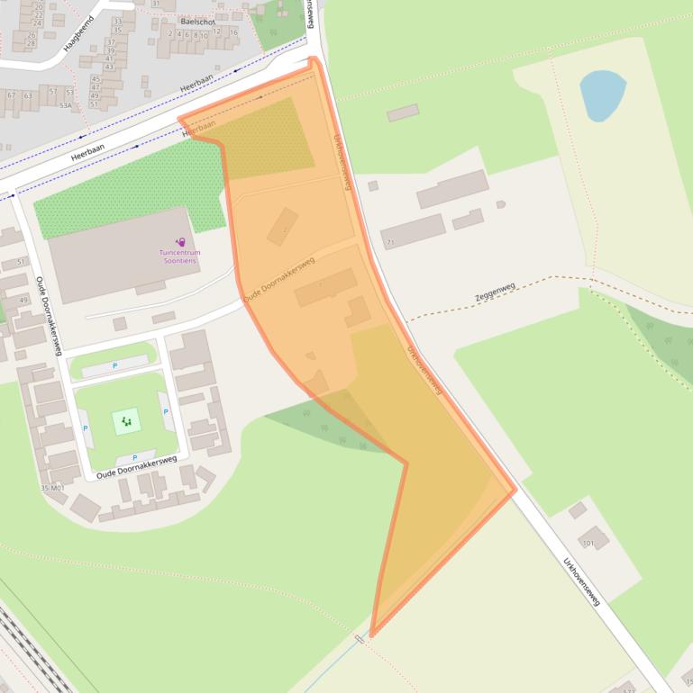 Kaart van postcodegebied 5641JJ.