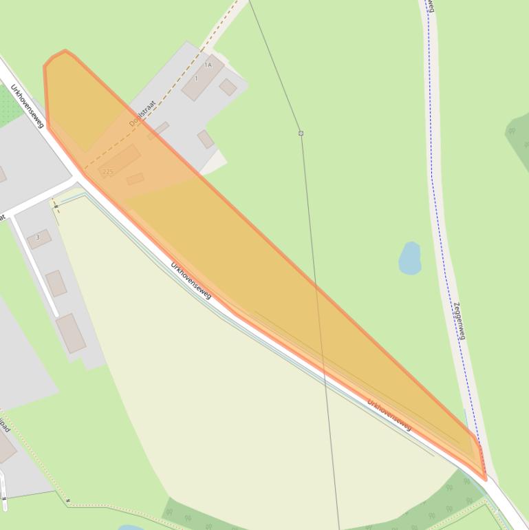 Kaart van postcodegebied 5641KD.