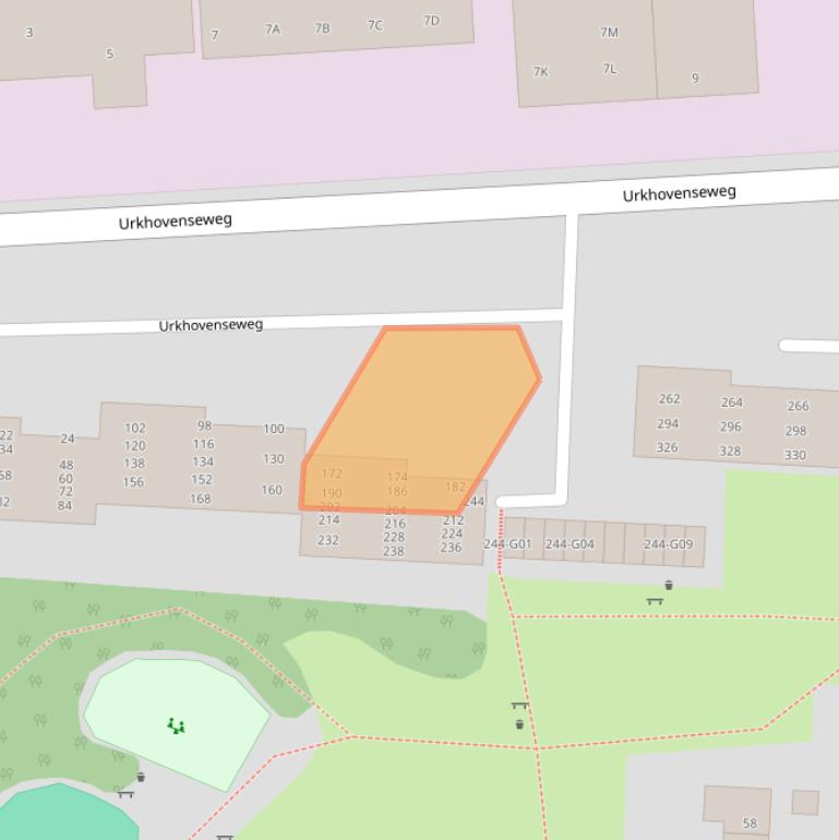 Kaart van postcodegebied 5641KL.