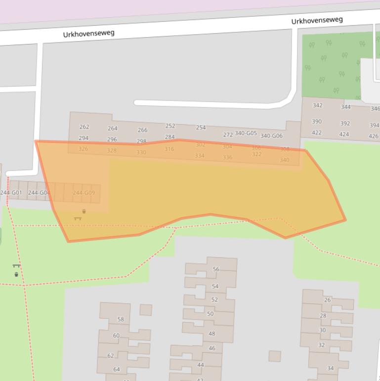Kaart van postcodegebied 5641KP.