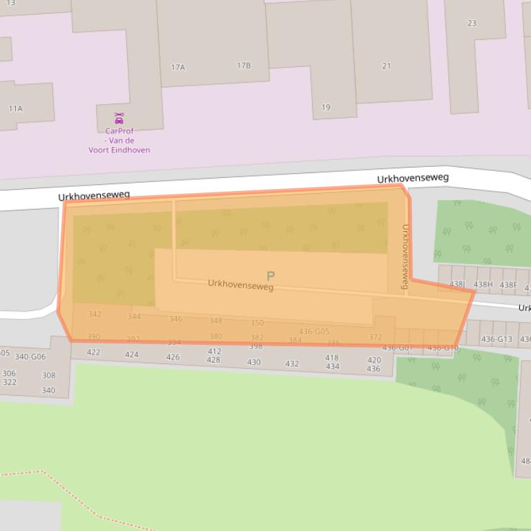 Kaart van postcodegebied 5641KR.