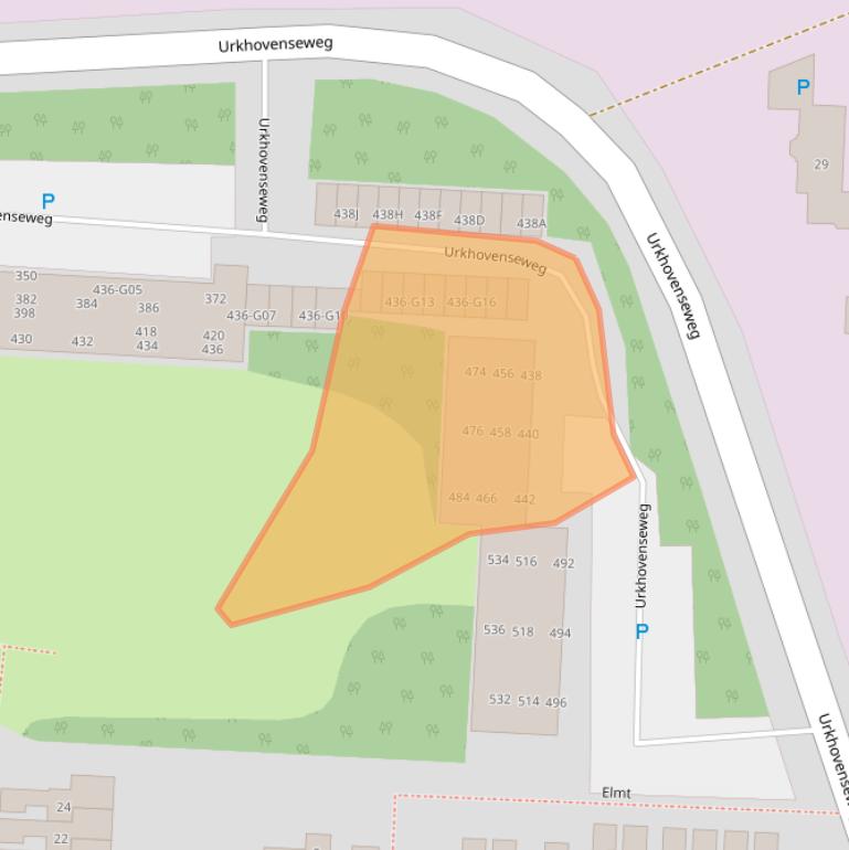 Kaart van postcodegebied 5641KT.