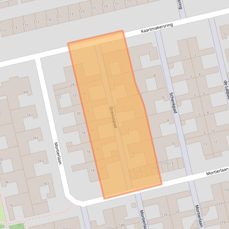 Kaart van postcodegebied 5641WK.