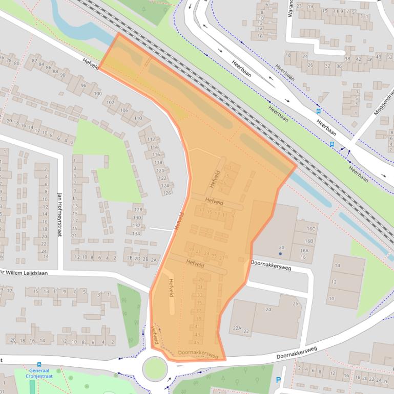 Kaart van postcodegebied 5642DB.