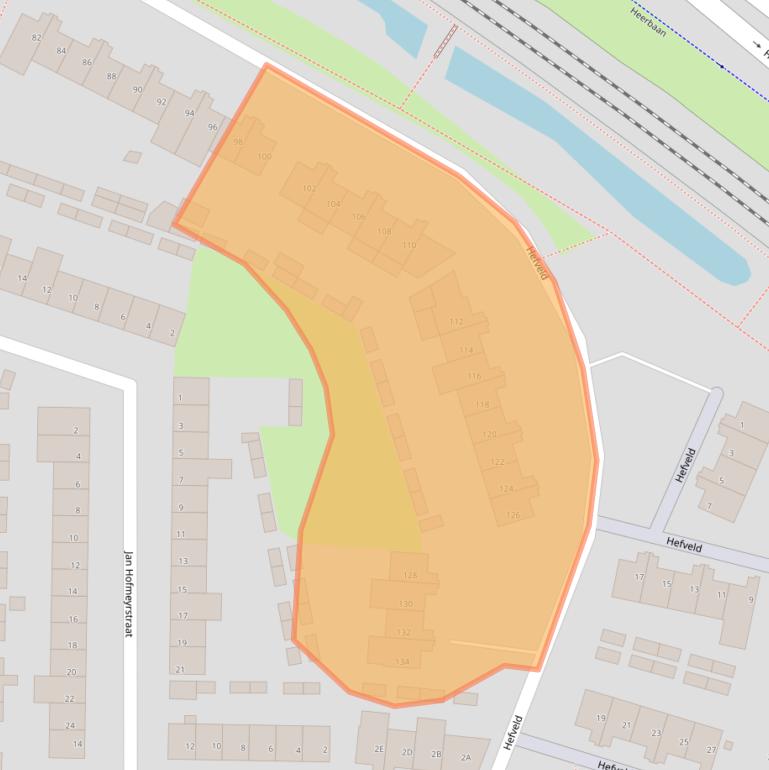 Kaart van postcodegebied 5642DE.