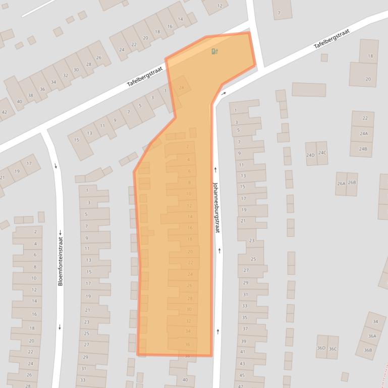 Kaart van postcodegebied 5642EN.